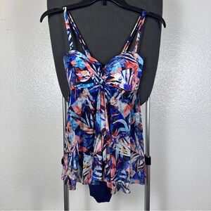 Profile by Gottex | Colorful Floral Swimsuit Dress